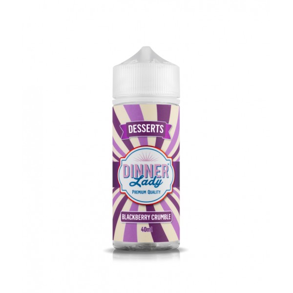 DINNER LADY BLACKBERRY CRUMBLE FLAVOUR SHOT 120ml