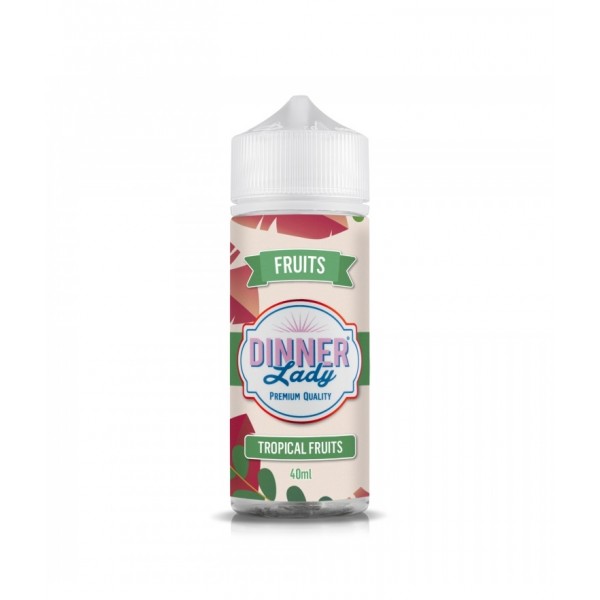DINNER LADY TROPICAL FRUITS FLAVOUR SHOT 120ml